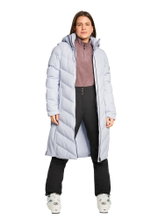 Ziener Winter Coat Telse-Z (waterproof, windproof, removable sleeves) 2025 ice blue ladies